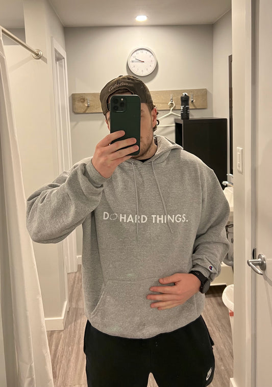 "DO HARD THINGS" HOODIE